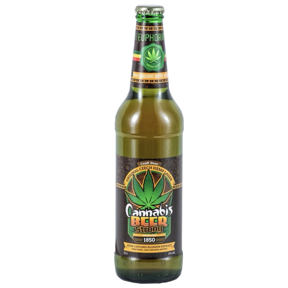 Euphoria – Бира с Канабис Strong 500ml 6%