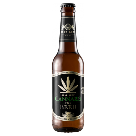 Multitrance Amsterdam - Gold Leaf Бира с Канабис 330ml 4.5%